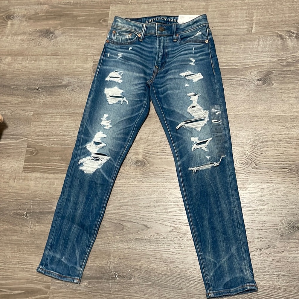 New American Eagle jeans. Men’s size 26x28 Airflex Skinny.